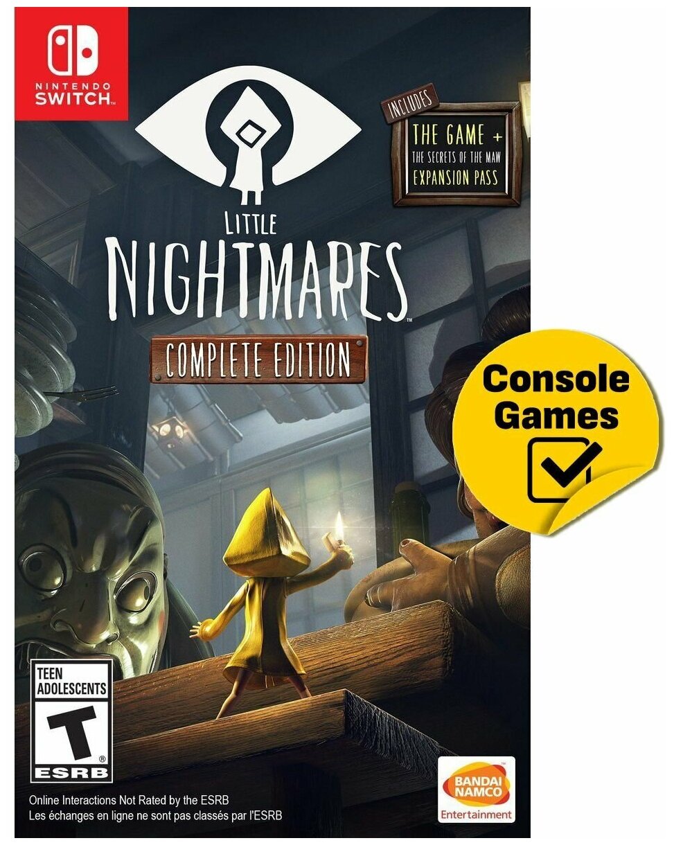 Игра для Switch Little Nightmares. Complete Edition (русские субтитры)