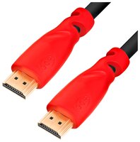 Кабель GreenConnect HDMI - HDMI (GCR-HM301) 1.8 м красный