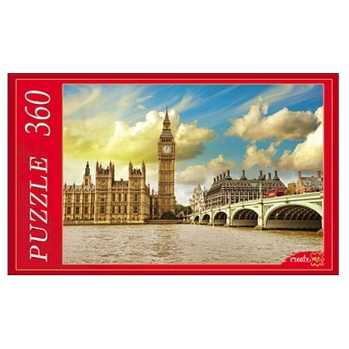 пазл лондон 1500 элементов Пазл Рыжий кот Лондон (П360-3599), 360 дет.