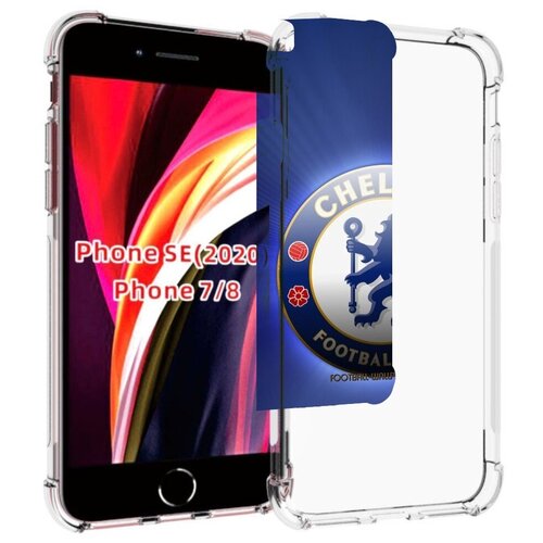 Чехол MyPads фк челси лондон мужской для iPhone 7 4.7 / iPhone 8 / iPhone SE 2 (2020) / Apple iPhone SE3 2022 задняя-панель-накладка-бампер