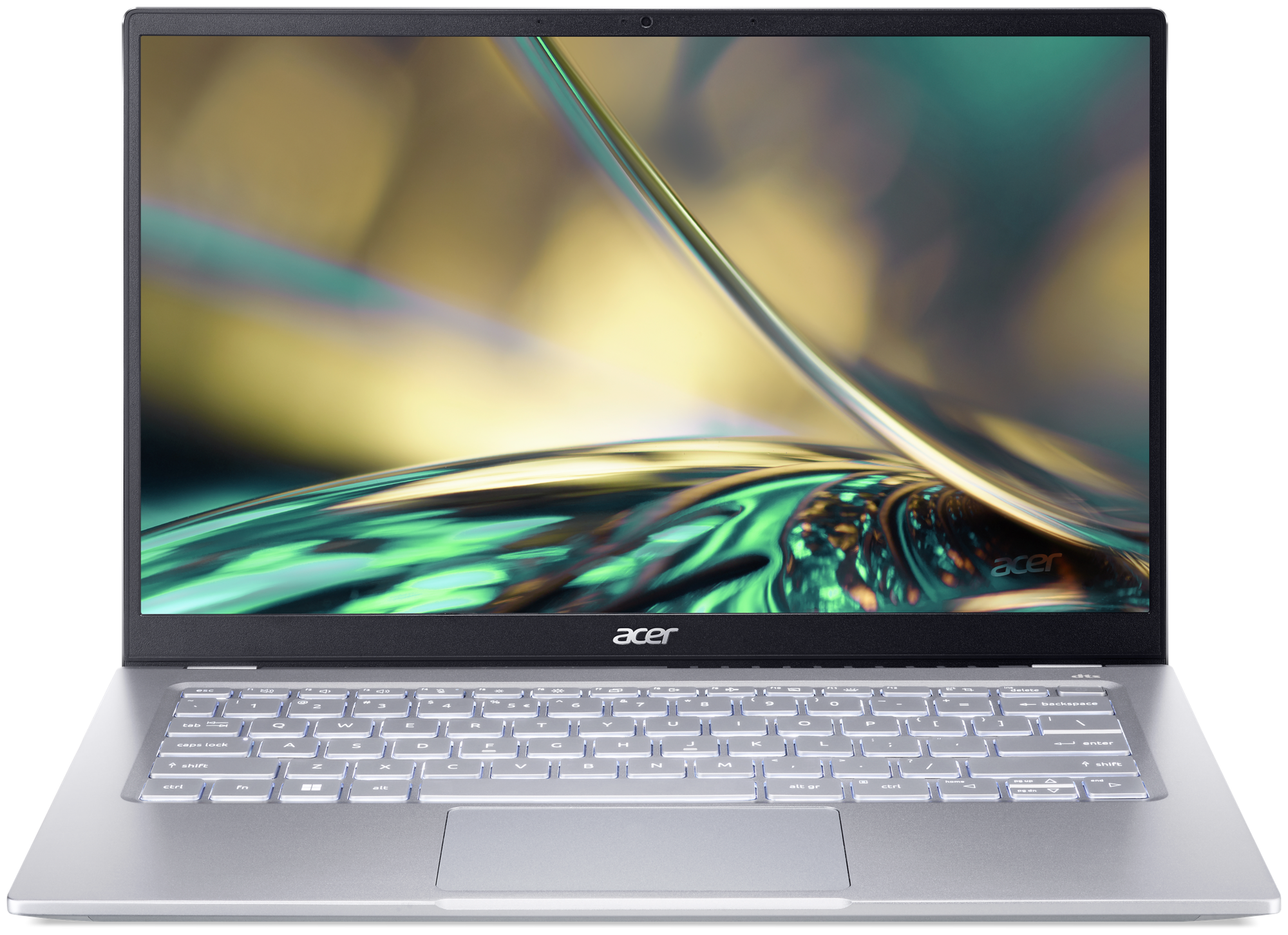 Ноутбук Acer Swift 3 SF314-44-R6JV 14" FHD IPS/AMD Ryzen 7 5825U/16GB/512GB SSD/Radeon Graphics/None (Boot-up only)/RUSKB/серебристый (NX. K0UER.007)