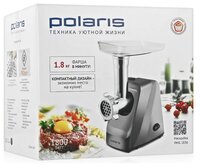 Мясорубка Polaris PMG 1836 серебристый