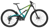 Горный (MTB) велосипед Marin Wolf Ridge 9 (2018) satin carbon/green-blue fade (требует финальной сбо