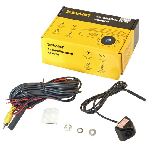 Автомобильная камера заднего вида Swat VDC-007AHD 2300₽