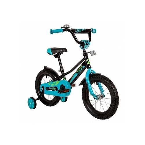 Детский велосипед Novatrack Valiant 14 2019 черный требует финальной сборки 802000₽