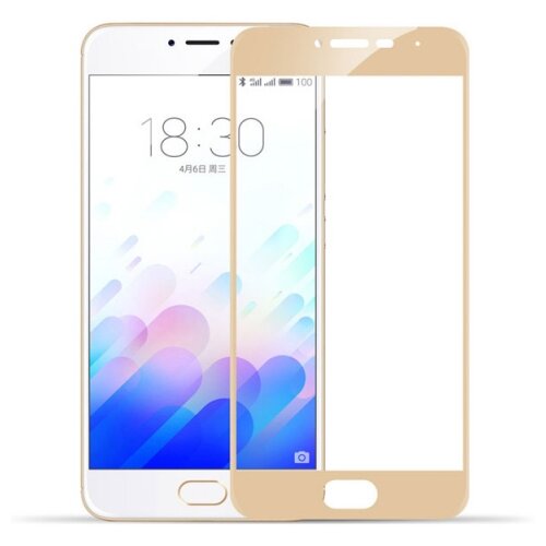 фото Защитное стекло CaseGuru для Meizu MX6 gold