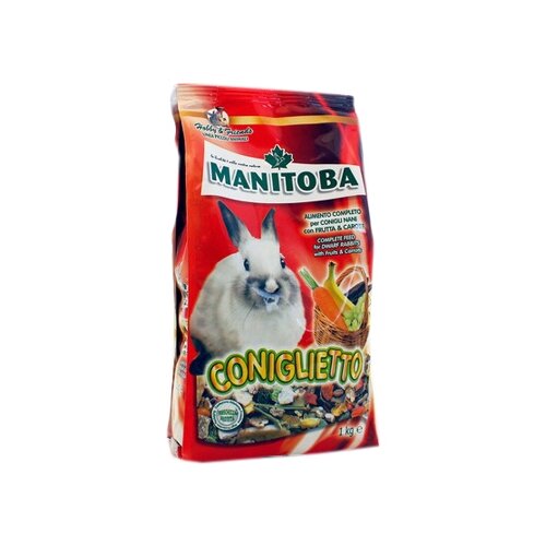 Корм для карликовых кроликов Manitoba Coniglietto 1 кг