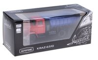 Грузовик Autotime (Autogrand) КРАЗ-6510 гражданского назначения (65089) 1:43 красный/синий