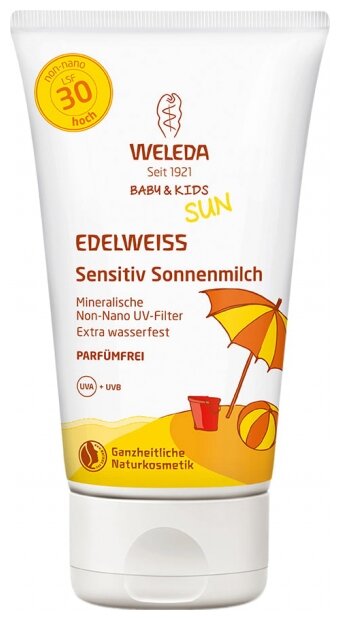 Weleda Weleda Солнцезащитный крем для младенцев и детей SPF 30, 150 мл