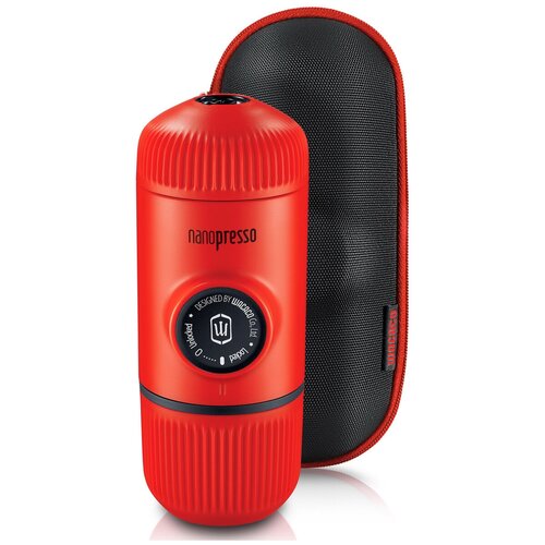 Ручная эспрессо кофеварка Wacaco Nanopresso Elements, lava red