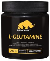 Аминокислота Prime Kraft L-Glutamine (200 г) дикая вишня