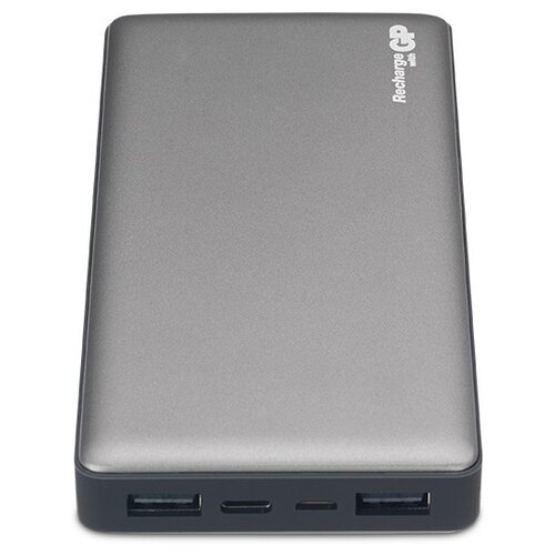 Внешний аккумулятор (Power Bank) GP Portable PowerBank MP15, 15000мAч, серый [mp15magr]