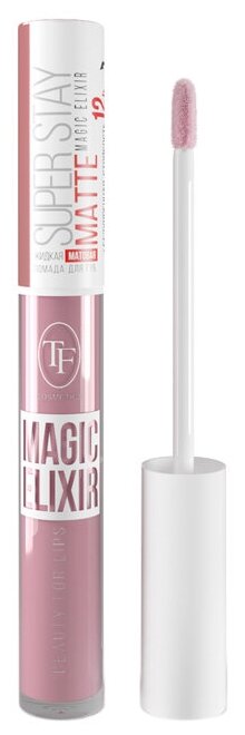 Помада для губ суперстойкая жидкая матовая TF Cosmetics Magic Elixir CTL19 т.98 10 мл