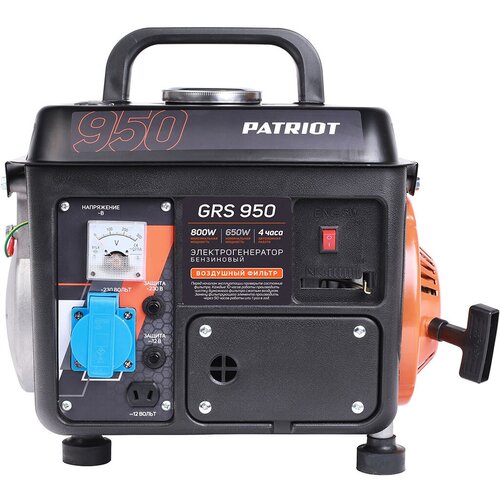 бензиновый генератор patriot grs 6500e 476102271 Генератор бензиновый PATRIOT GRS 950