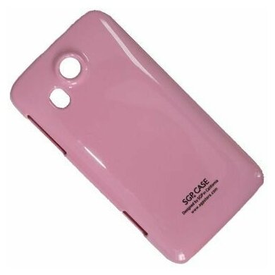 Чехол для Lenovo A789 задняя крышка пластик лакированный SGP Case Ultra Slider <розовый>