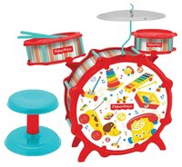 Fisher-Price барабан KFP1749A красный/белый/голубой/желтый