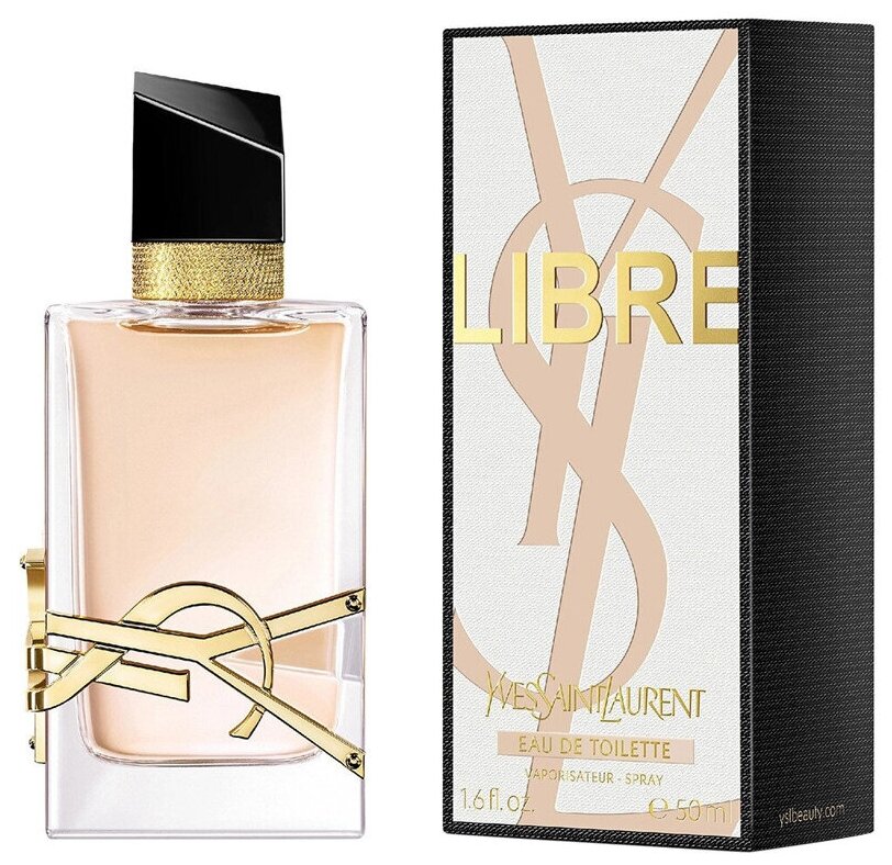 Yves Saint Laurent, Libre Eau De Toilette, 50 мл, туалетная вода женская