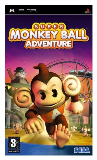 Игра для PlayStation Portable Super Monkey Ball Adventure