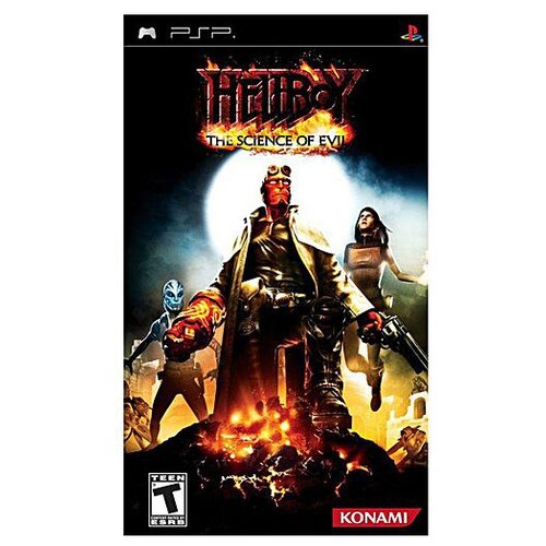 Игра Hellboy: The Science of Evil для PlayStation Portable