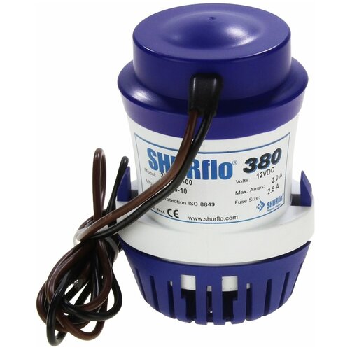 Помпа осушительная Shurflo, 12 В, 380GPH (1438 л/час) 35502010