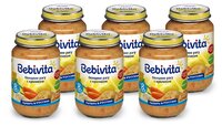 Пюре Bebivita овощное рагу с кроликом (с 8 месяцев) 190 г, 6 шт.