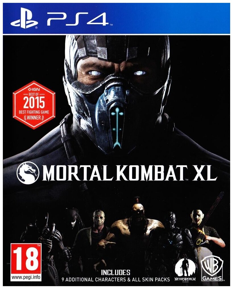 Игра Mortal Kombat XL (PS4)