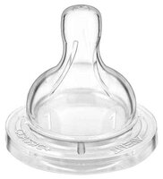 Соска Philips AVENT Classic+ силиконовая 0м+ 2шт. SCF631/27 бесцветный