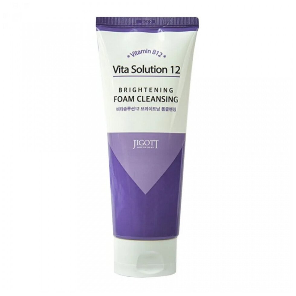 JIGOTT Vita Solution 12 Brightening Foam Cleansing Пенка для умывания