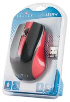Мышь Oklick 485MW Black-Red USB