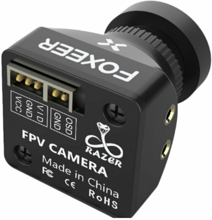 Камера Foxeer Razer Mini 1200 TVL FPV 4:3 объектив 2,1 мм для FPV гоночного дрона - фотография № 5