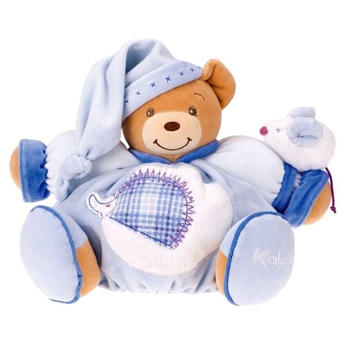 фото Мишка kaloo 9610790 мягкая игрушка large blue bear высота 33 см коллекция kaloo blue