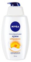 Крем-гель для душа Nivea Молоко и абрикос 250 мл