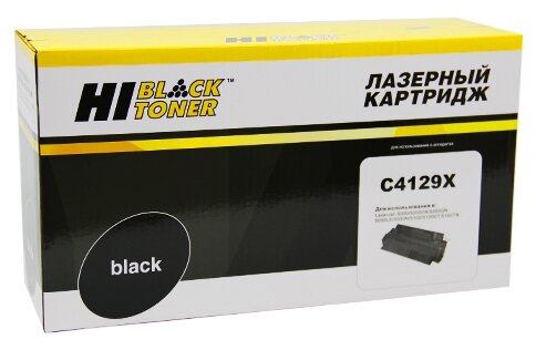 Картридж Hi-Black HB-C4129X, черный, 10000 страниц, совместимый для LaserJet 5000 / 5000gn / 5000n / 5100 / 5100dtn / 5100tn