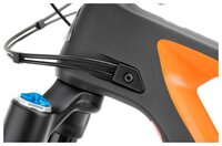 Горный (MTB) велосипед Marin Wolf Ridge Pro (2018) satin carbon/orange-red fade (требует финальной с