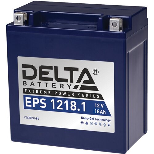 Аккумулятор DELTA EPS 1218.1 (YTX20СH-BS) для скутера, мотоцикла, квадроцикла DELTA-EPS-1218.1