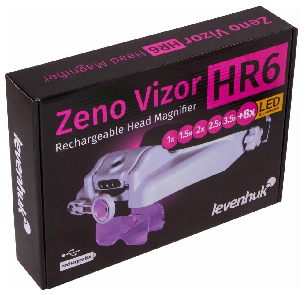 Лупа LEVENHUK Zeno Vizor HR6