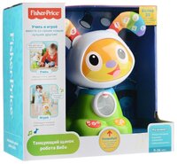 Интерактивная развивающая игрушка Fisher-Price Танцующий щенок Робота Бибо (FBC96) зеленый