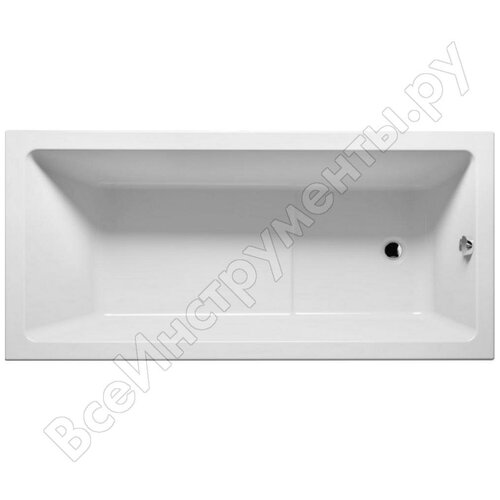 Ванна акриловая Riho LUSSO PLUS 170 x 80 см B006001005 акриловая ванна riho lusso 170x75 ba1800500000000 b007001005