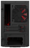 Компьютерный корпус NZXT H200 Black/red