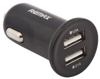 Автомобильная зарядка Remax Mini 2 USB (RCC201 mini) черный
