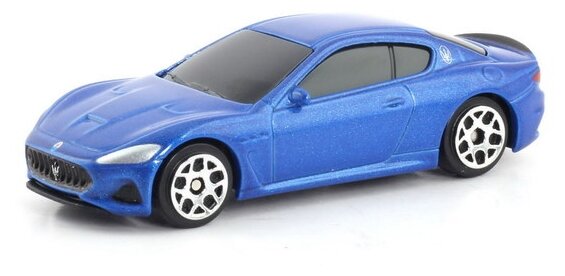 1:64 Машина металлическая RMZ City Maserati GranTurismo MC 2018, цвет синий Uni-Fortune Toys 344993S-BLU