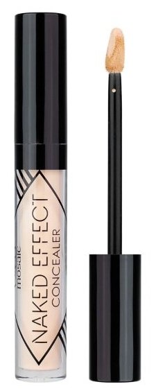 Тональный консилер для лица Eva Mosaic Naked Effect Concealer/3 Ваниль - фото №9