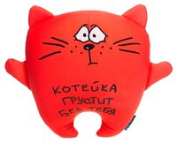 Игрушка-антистресс Maxitoys Кот Печалька 28 см