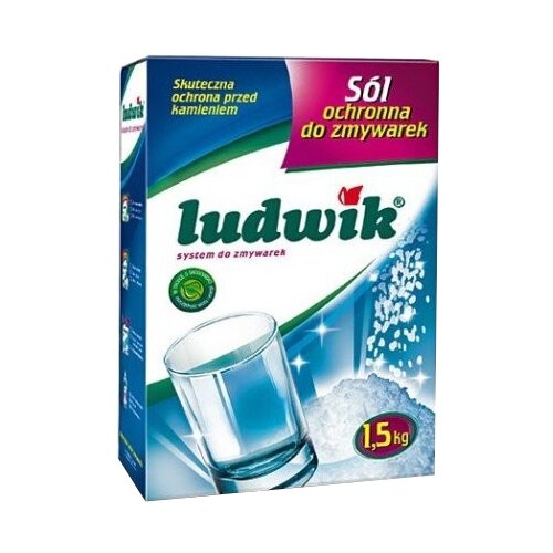 Соль для посудомоечных машин LUDWIK 1.5 кг