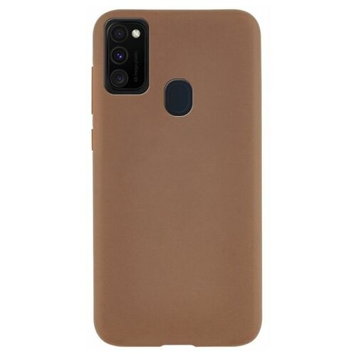 Накладка силикон для Samsung Galaxy A21s A215 2020 Coffee чехол накладка ultra slim для samsung sm a215 galaxy a21 прозрачн