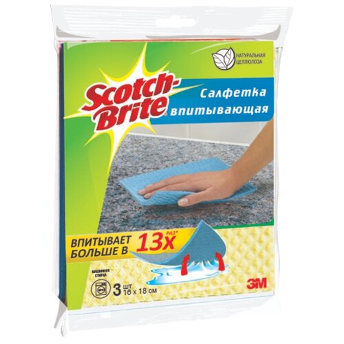 фото Набор впитывающих салфеток Scotch-brite