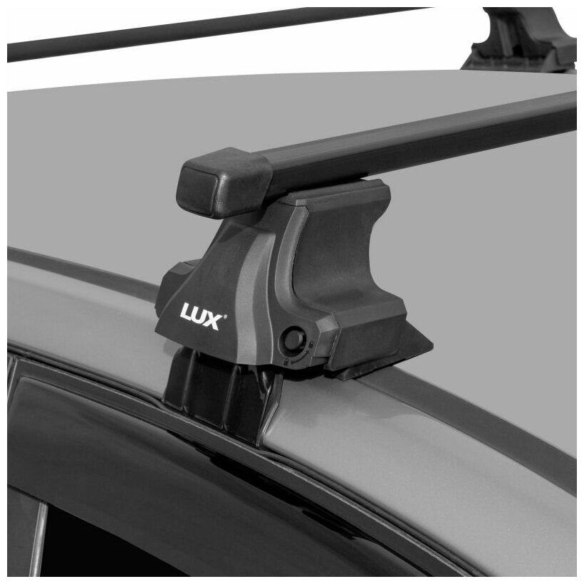 багажник Lux Стандарт на крышу Kia Piсanto I хэтчбек 5 дв (2004-2011) 11 м