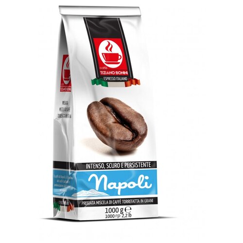 Кофе в зернах Caffe Tiziano Bonini Napoli 1 кгм/у