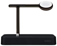 Док-станция универсальная Belkin Valet Charge Dock for Apple Watch + iPhone розовое золото