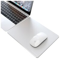 Коврик Satechi Aluminum Mouse Pad серебряный